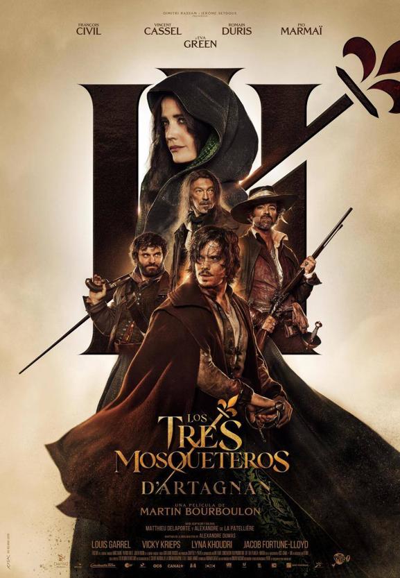 Domingo de cine con 'Los tres mosqueteros. D´Artagnan'