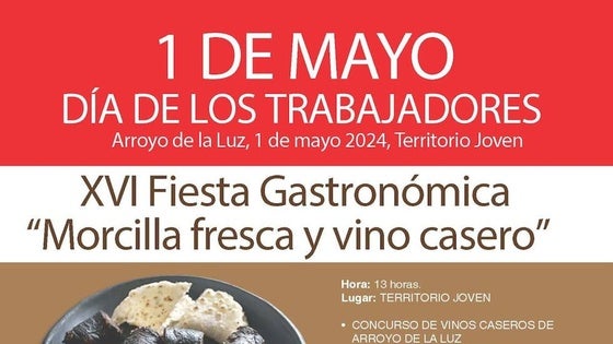 Arroyo de la Luz volverá a disfrutar de su fiesta de la Morcilla Fresca y el Vino Casero