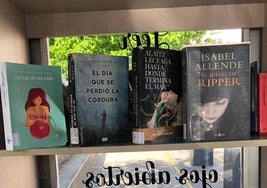 Algunos de los nuevos títulos de la bibliocabina.