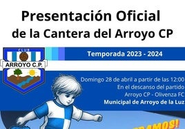 El Arroyo CP presenta a la cantera