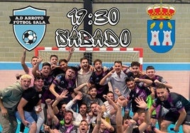 El Arroyo FS enfrenta el penúltimo partido de liga recibiendo al AD Torrecillas