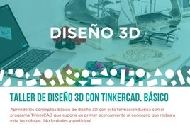 Taller de Diseño 3D con TinkerCAD en el Circular FAB de Arroyo de la Luz