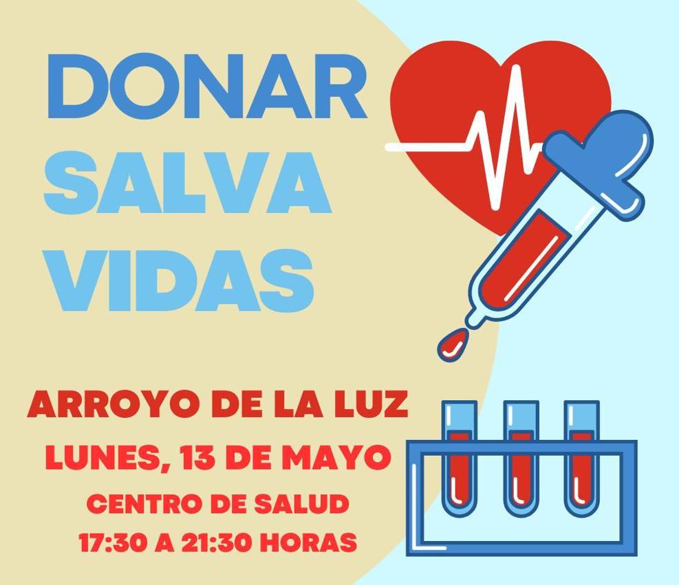 Imagen secundaria 1 - Nueva campaña de donación de sangre en Arroyo de la Luz