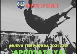 El Arroyo CP busca jugadores para la categoría cadete