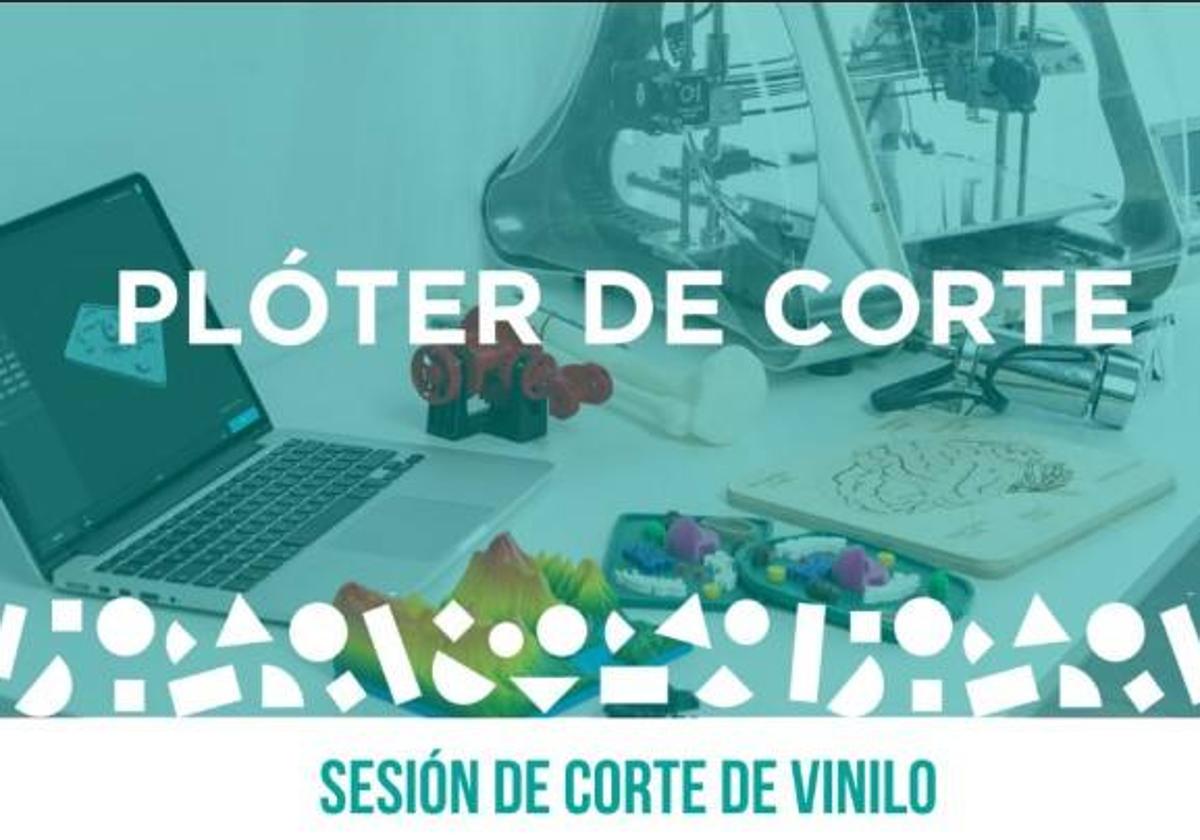 Sesión de corte de vinilo en el Circular FAB