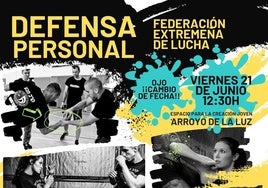 Cambio de fecha en el taller de defensa personal del ECJ