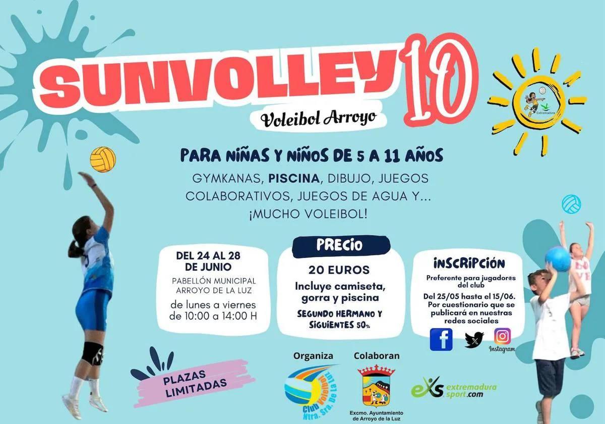 El club de voleibol aumenta a 70 las plazas del Sunvolley
