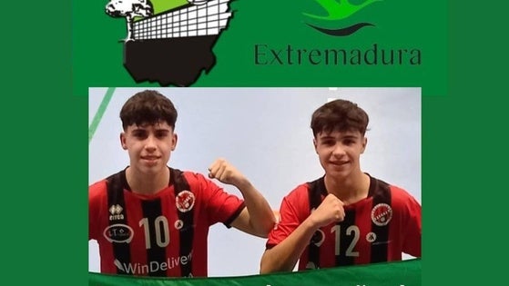 Los arroyanos Álvaro Crespo y Pablo Gutierrez estarán en el Campeonato de España de Selecciones Autonómicas de Voleibol