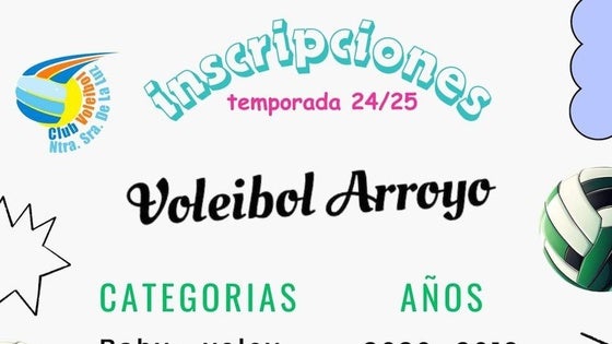 El Extremadura Arroyo se marca la meta de que nadie en Arroyo de la Luz se quede sin jugar a voleibol