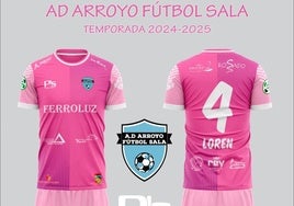 El Arroyo FS prepara el primer pedido de camisetas