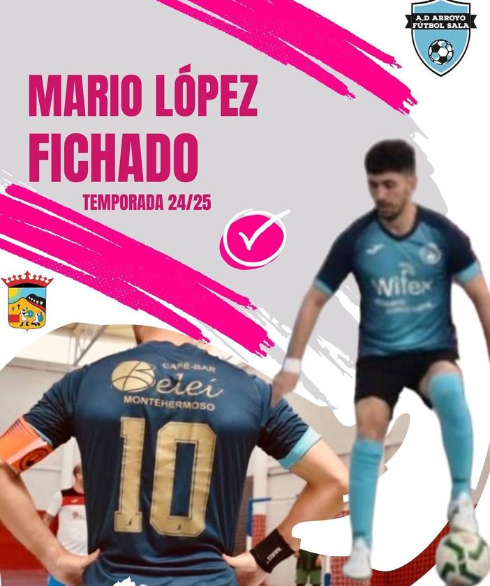 Mario López se une al Arroyo FS