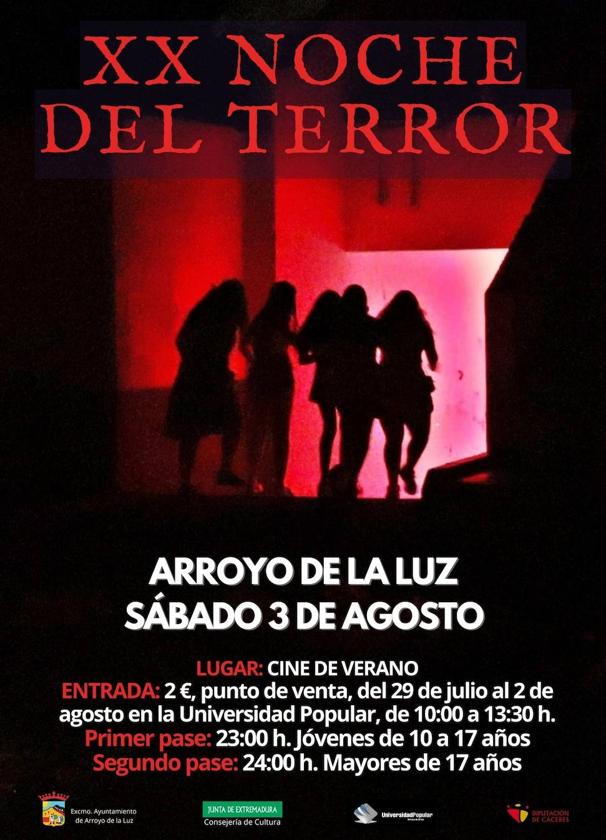 Ya se encuentran a la venta las entradas para la Noche del Terror