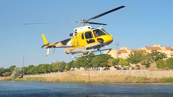 Desactivado el nivel 1 de peligrosidad por un incendio en el término municipal de Arroyo de la Luz