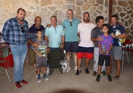 Alguno de los premiados del torneo.