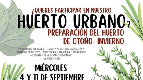 Segunda quedada del mes para trabajar en el huerto urbano del ECJ