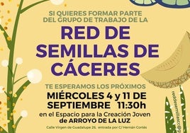 Nueva reunión de la Red de Semillas en el ECJ de Arroyo de la Luz