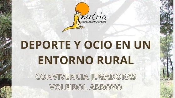 El club de voleibol organiza una convivencia deportiva para alevines, infantiles y cadetes