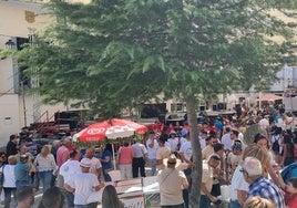 El Multitudinario Día de las Peñas llenó de color las calles de la localidad