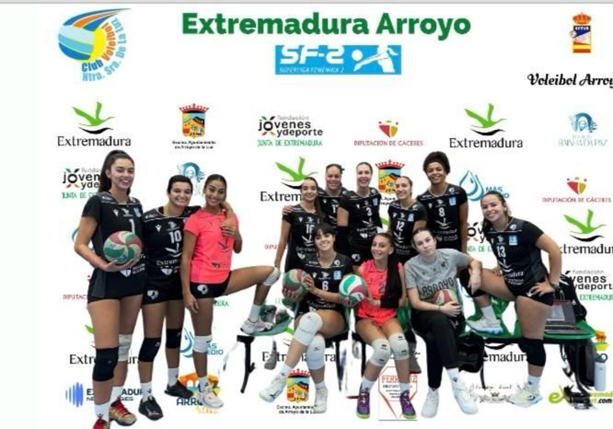 Plantilla del Extremadura Arroyo para la temporada 24/25.