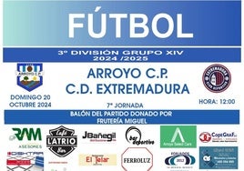 El Arroyo recibe al Extremadura