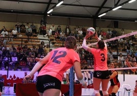 Colocación en suspensión de Gabi Sasso.