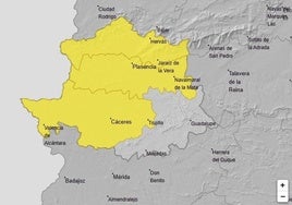 Avisos activos para el martes 5 de noviembre.