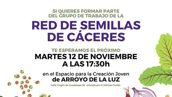 Nueva reunión de la Red de Semillas en el ECJ de Arroyo de la Luz