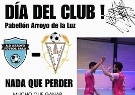 El Arroyo FS celebra el Día del Club reciendo en casa al Granja Futsal