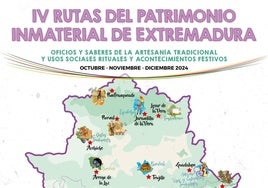 La AUPEX orgnaiza las IV Rutas del Patrimonio Inmaterial