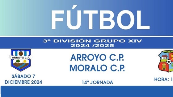 El Arroyo CP recibe al Moralo