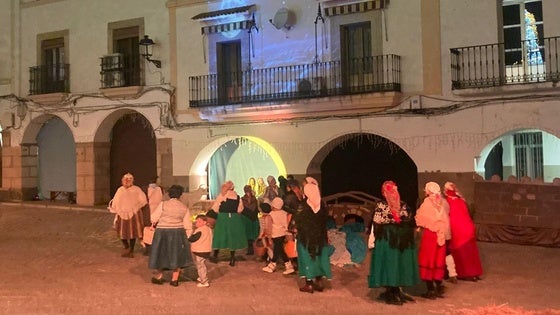 Vuelve el Belén Viviente a la Plaza de la Constitución
