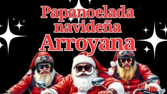 Los Moteros Arroyanos organizan una Papanoelada Navideña