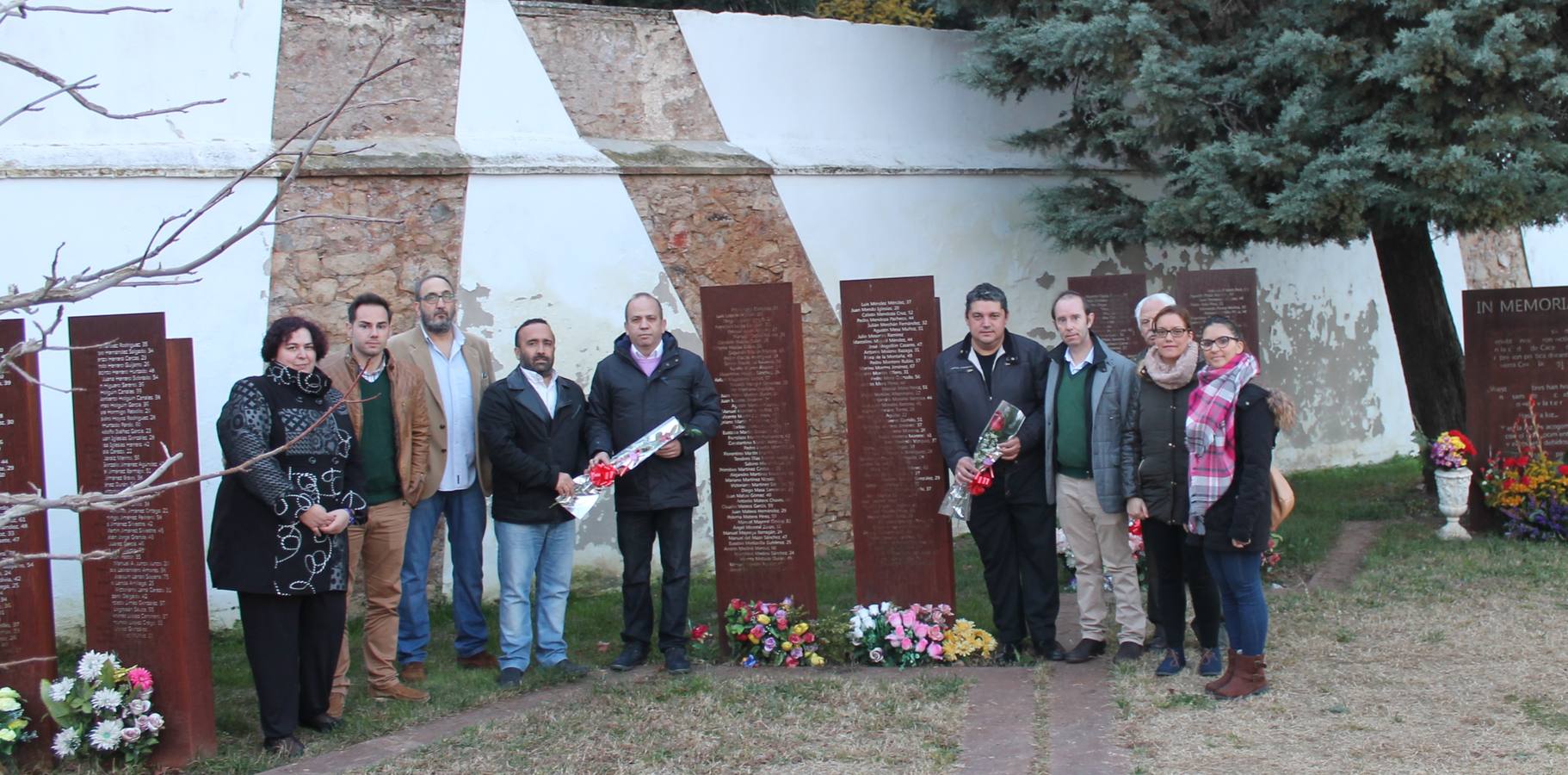 El Psoe de Arroyo rinde homenaje a los arroyanos fusilados en la Guerra Civil