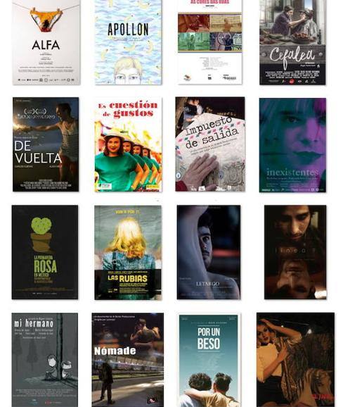 2o trabajos seleccionados para la 19ª edición de FanCineGay. 