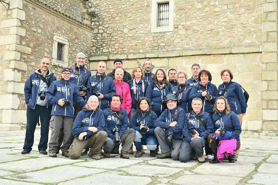 grupo del domingo en la dehesa de la Luz. 