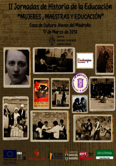 II JORNADAS DE HISTORIA DE LA EDUCACIÓN "MUJERES, MAESTRAS Y EDUCACIÓN"