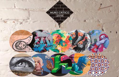 Creaciones de los 10 artistas urbanos que participarán