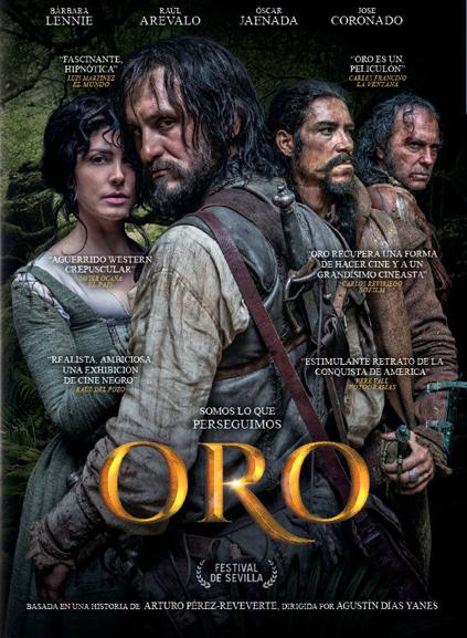 El próximo domingo 13 de mayo se proyectará “Oro”