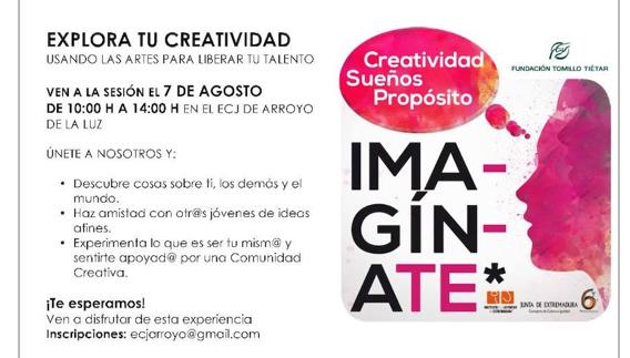 Explora tu creatividad en el ECJ de Arroyo de la Luz
