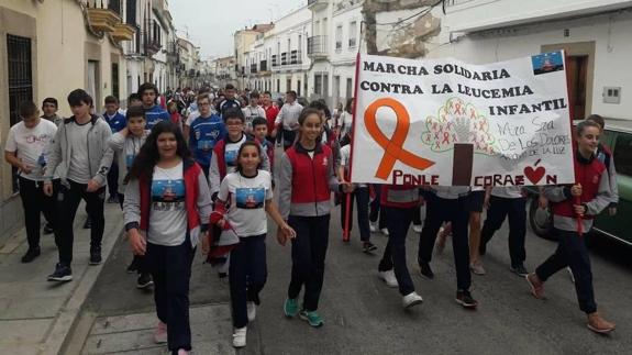 Durante la marcha 