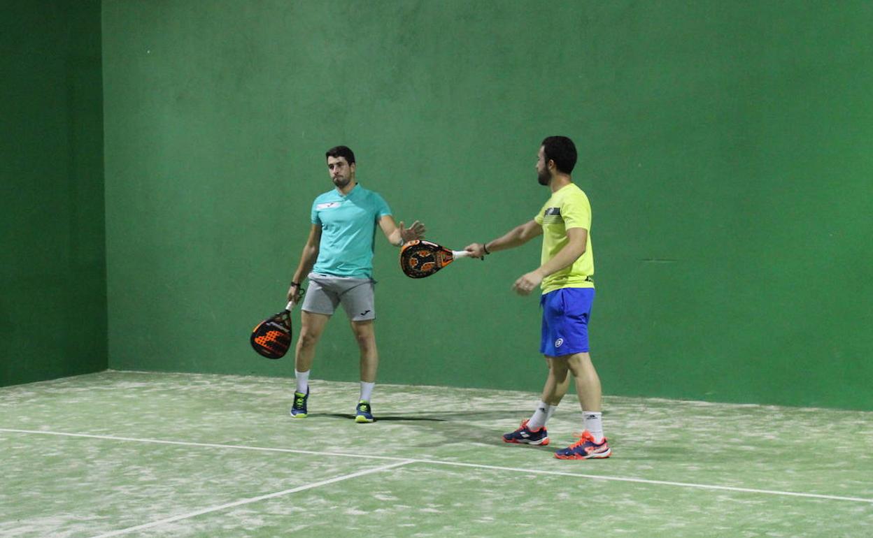 Adrián y Nico Cañas, ganadores de la categoría Master de la I Fase