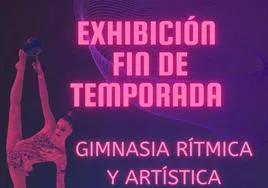 Los grupos de gimnasia rítmica y artística ofrecen una exhibición de fin de temporada