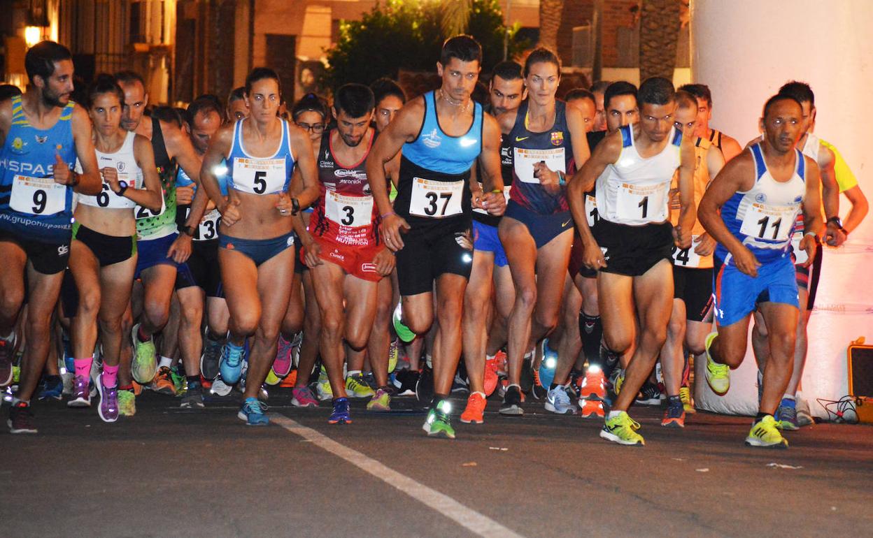 Salida de la 'Campanaria Nocturna' el año pasado. 