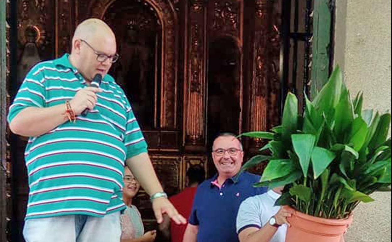 Rifa de los Tiestos el año pasado en la plaza del Carmen. 