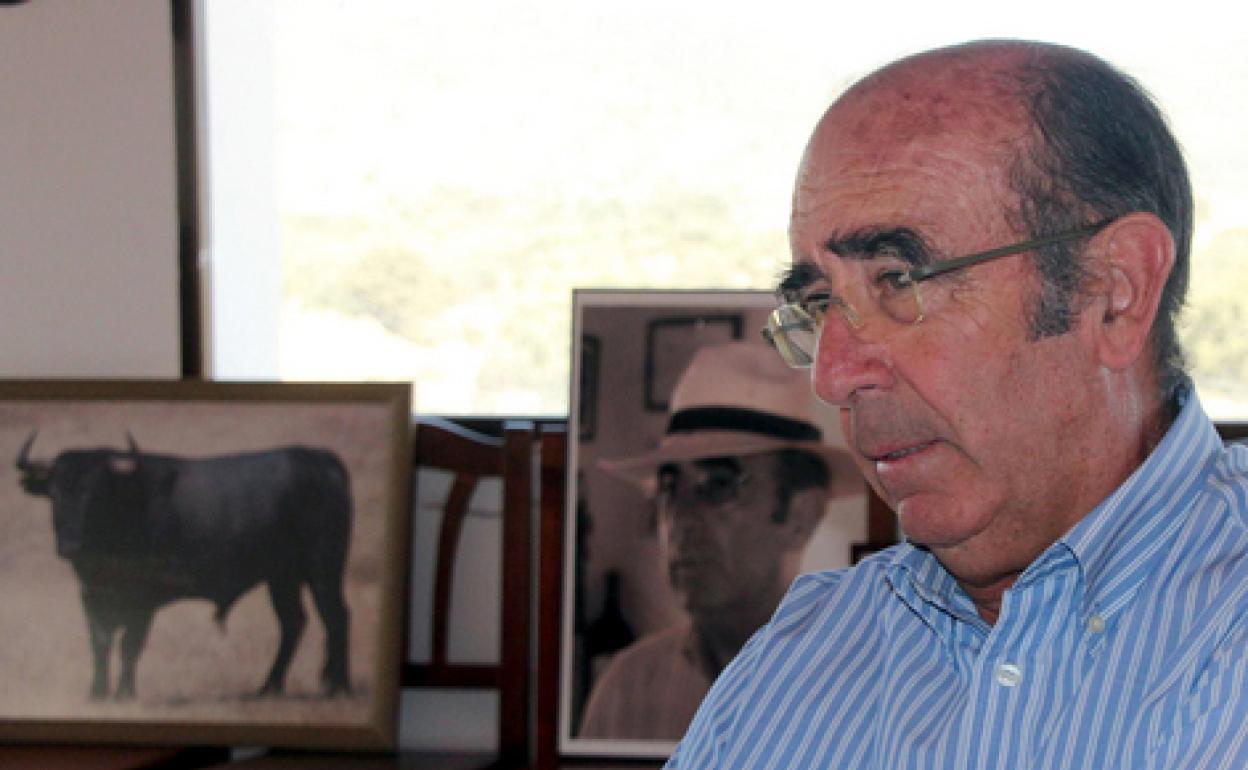 El ganadero Adolfo Martín. 