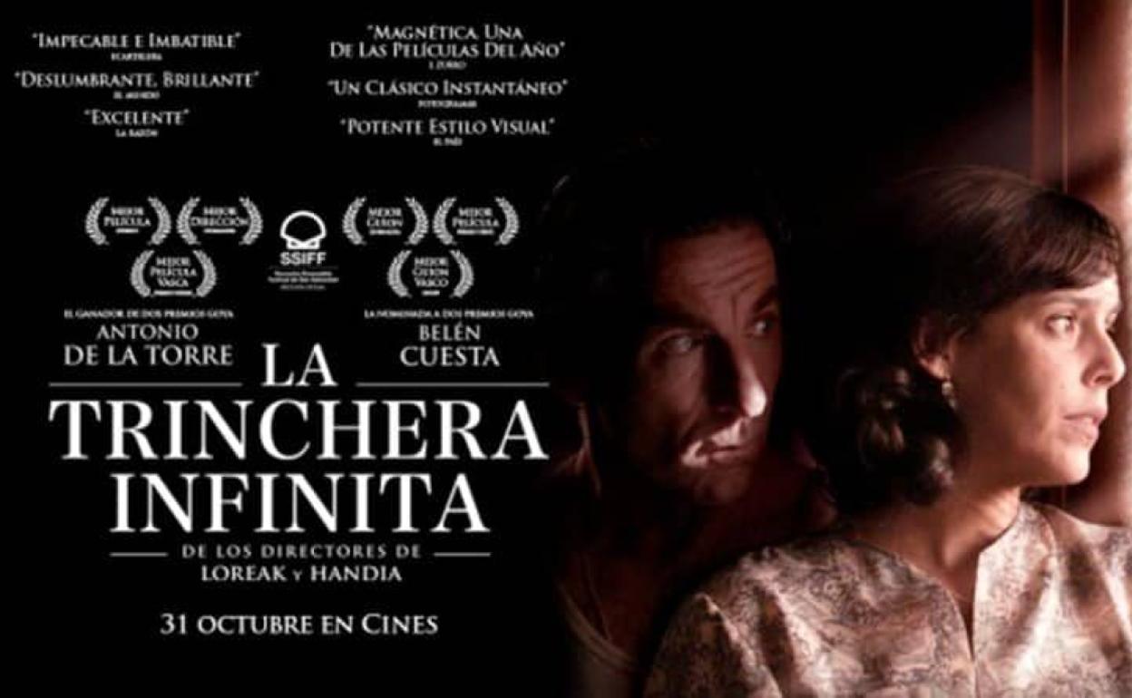 'La trinchera infinita', nominada a 15 Goyas, se proyecta este fin de semana en el Olimpia