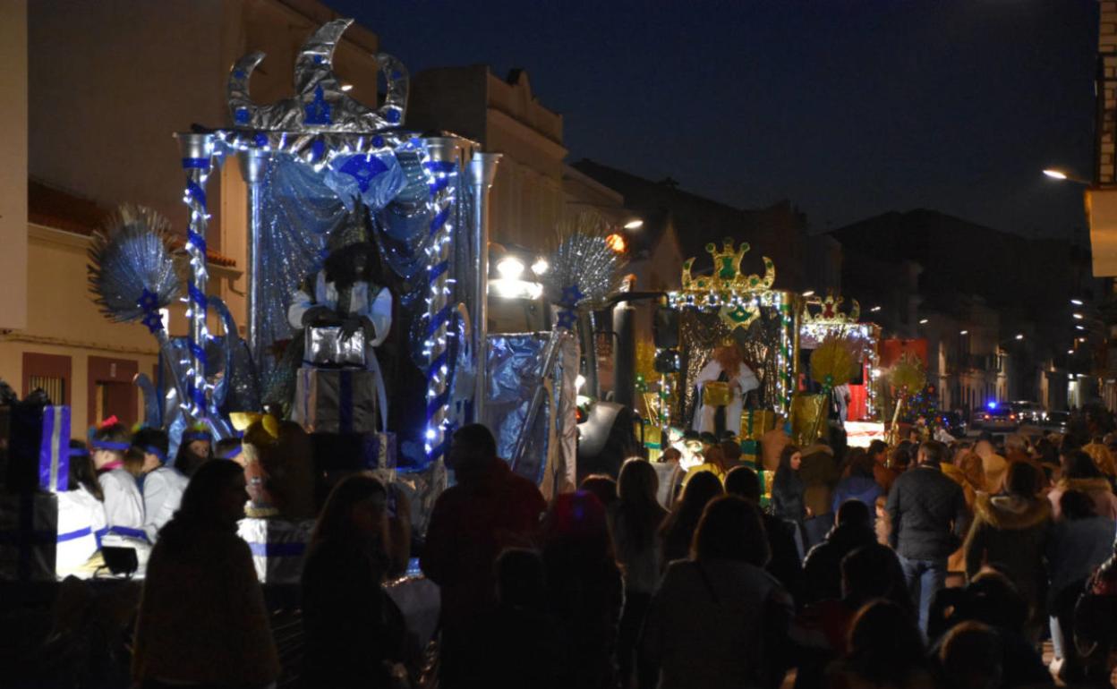 Cabalgata de Reyes en Campanario. 