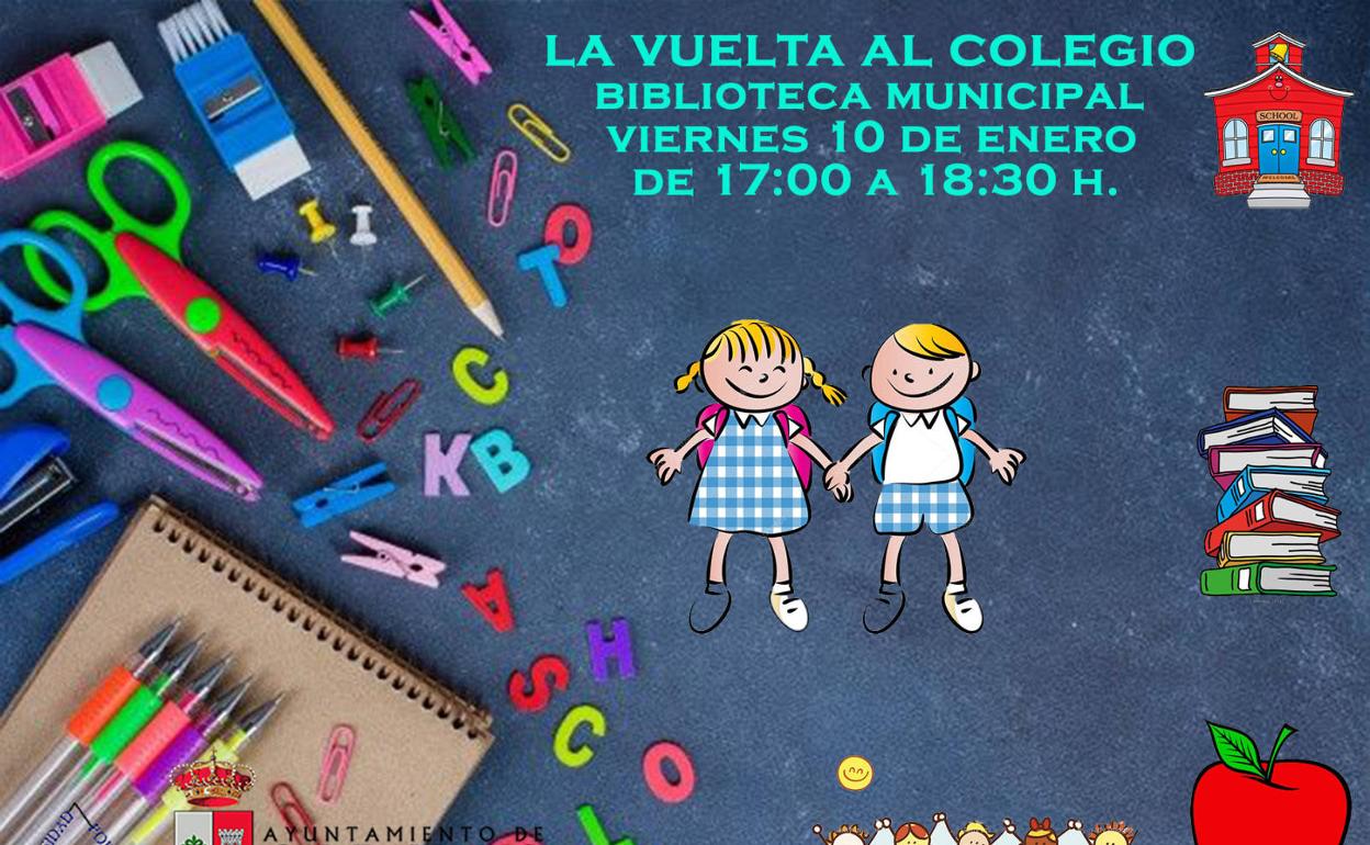 Una historia sobre la vuelta al colegio centra la actividad de este viernes en la biblioteca