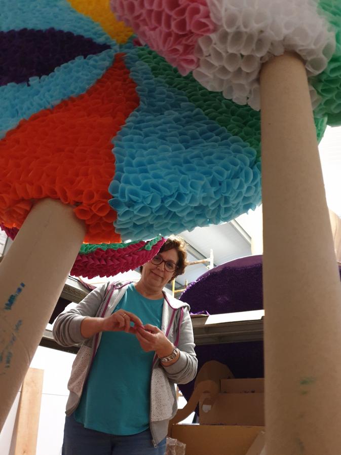 Carroza el Sombrero de Willy Wonka.