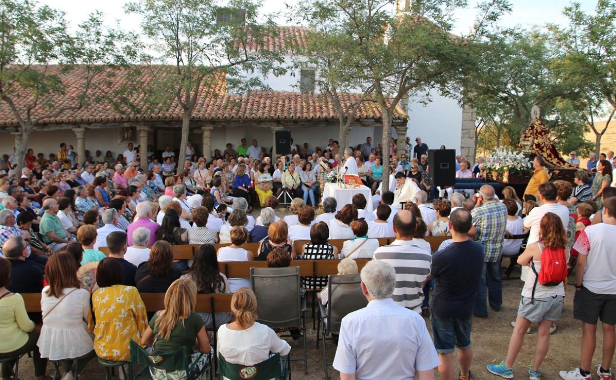 Celebración de la Misa del Emigrante el año pasado. 